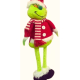 Adorno Navidad Grinch Pascuero Patas Largas 10 Adorno Navidad Patas Largas