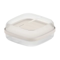 Contenedor Doble de Alimentos Tramontina 1.3 Litros Fiambres 3 Contenedor doble para alimentos fríos, material polipropileno libre de BPA, Tramontina - Napoles Novedades