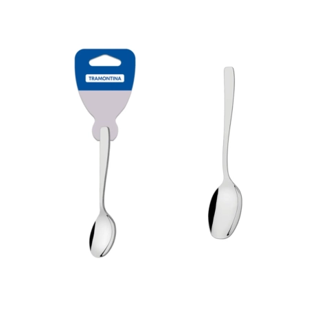 Juego Cucharas Para Café Cosmos Acero Inoxidable 6 Piezas 1 Cucharas de café fabricados en acero inoxidable, línea Cosmos, marca Tramontina, Napoles Novedades