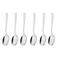 Juego Cucharas Para Café Cosmos Acero Inoxidable 6 Piezas 4 Set de 6 cucharas para café fabricados con acero inoxidable Línea Cosmos Tramontina, Napoles Novedades