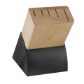 Set de 5 Cuchillos Tramontina con Soporte de Madera 12 Juego de 5 cuchillos de acero inoxidable, sólo base de madera. Plenus Tramontina. Napoles Novedades